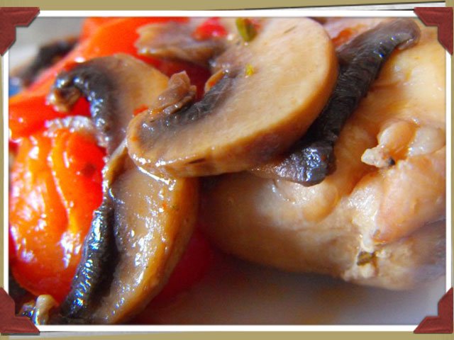 Estofado de pollo 